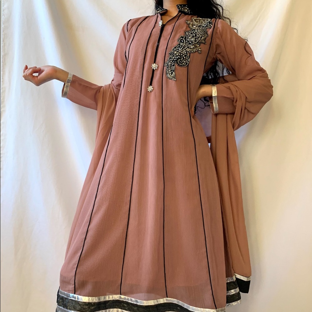 3 pc. Purple Pakistani Set